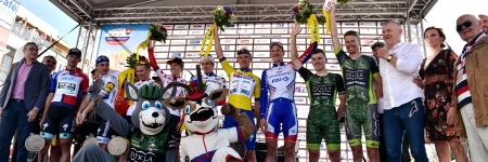 Viviani victorious in the last stage, Lampaert won the yellow jersey by one second 
